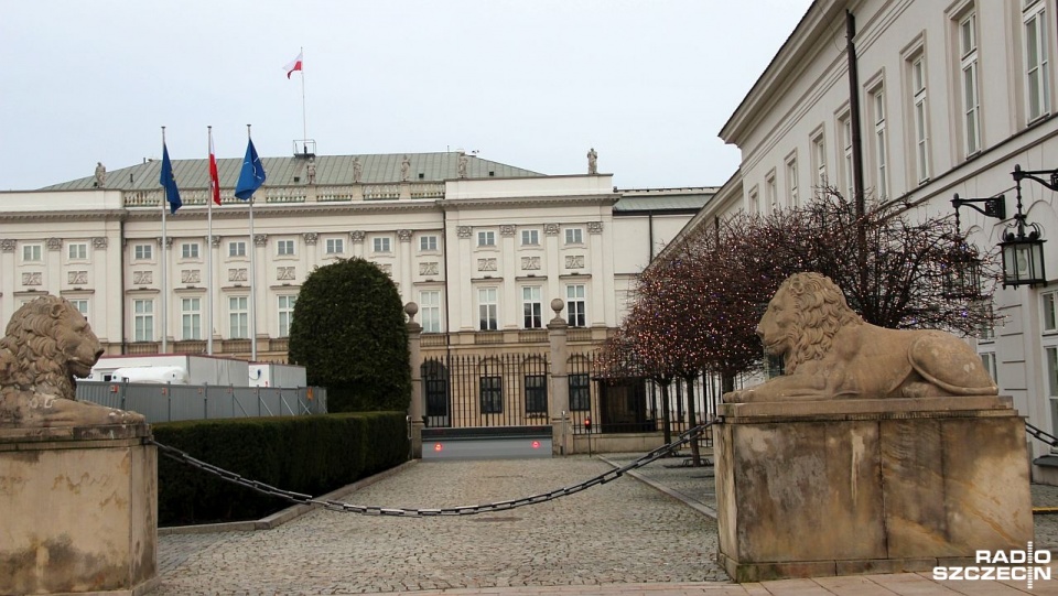 Rozmowa odbędzie się w Pałacu Prezydenckim. Fot. Piotr Kołodziejski [Radio Szczecin]
