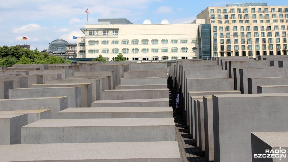 Pomnik Pomordowanych Żydów Europy w Berlinie. Fot. Piotr Kołodziejski [Radio Szczecin/Archiwum]