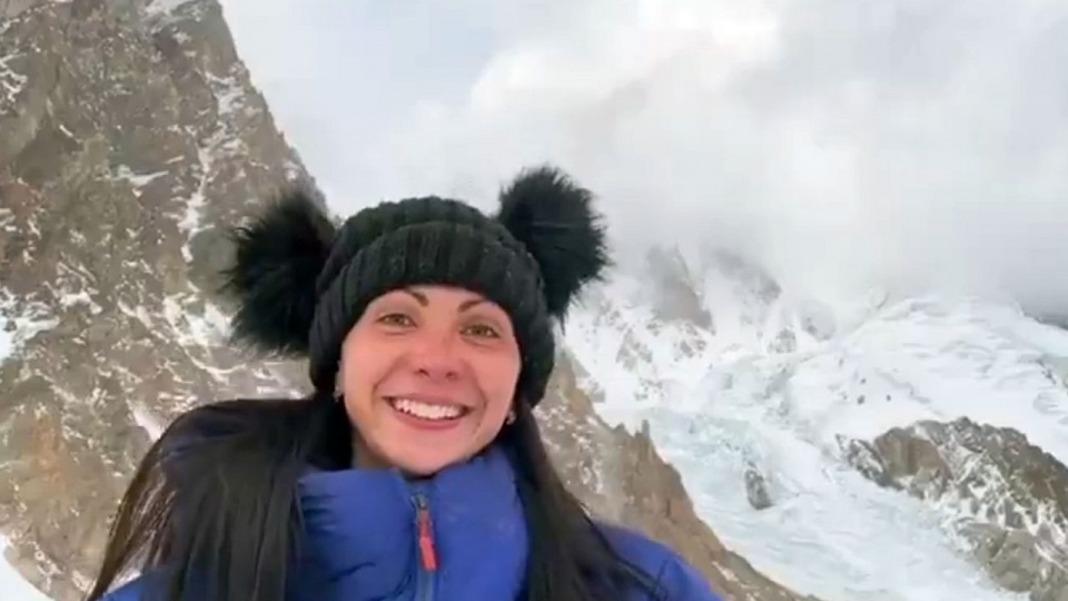 Magdalena Gorzkowska ma szansę stać się pierwszą kobietą, która w zimie zdobędzie drugi najwyższy szczyt świata. Fot. twitter.com/gorzkowskaw