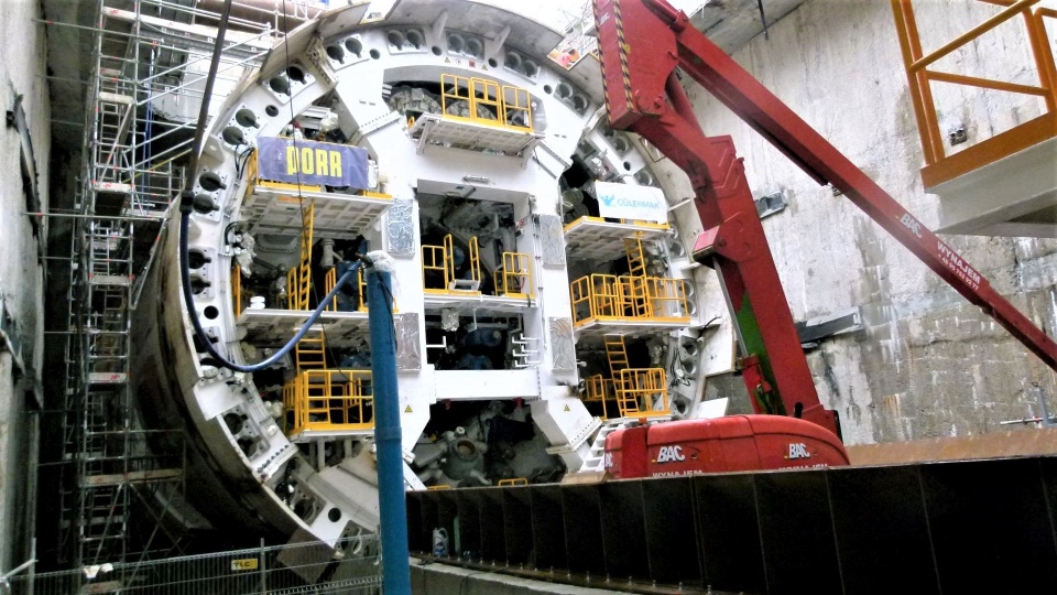 Komora startowa TBM. Fot. Urząd Miasta Świnoujście