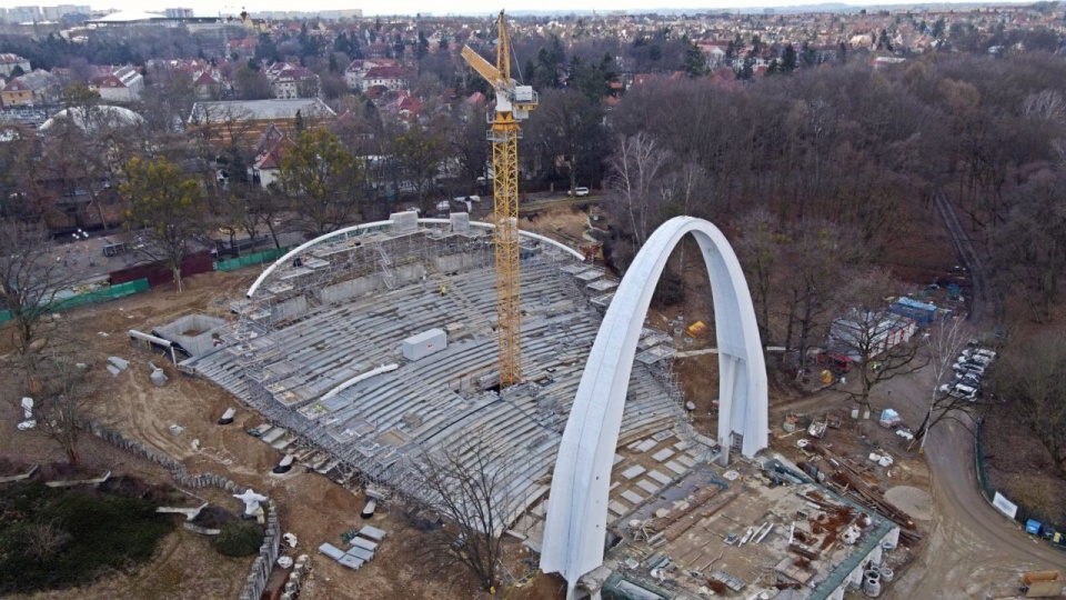 Przewidziano także renowację i konserwację istniejącego łuku żelbetowego. Koszt inwestycji to ponad 33 miliony złotych. Fot. Urząd Miasta Szczecin