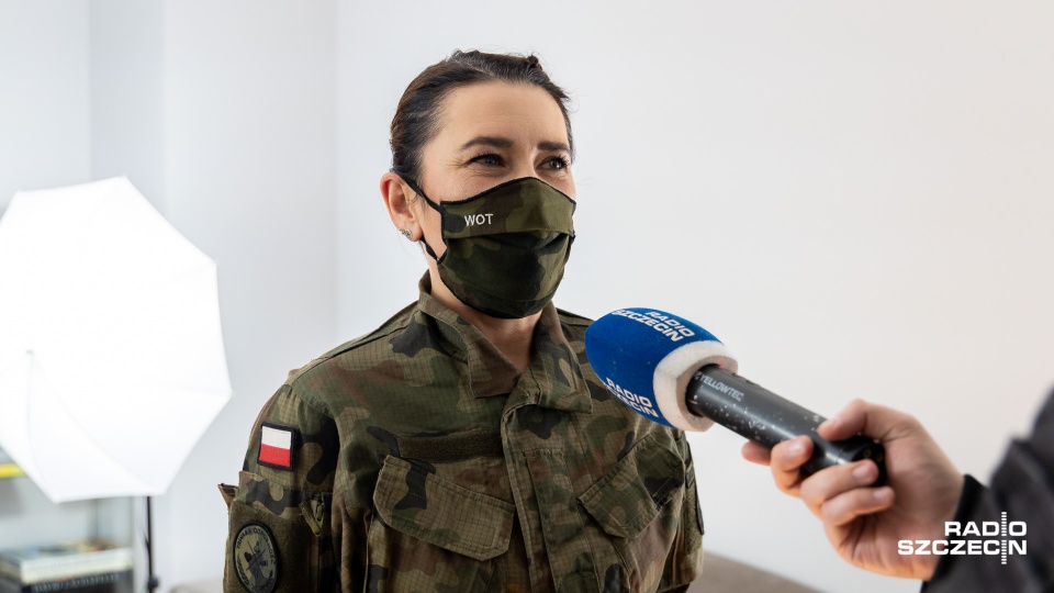 Zajęcia poprowadzą nauczyciele - tłumaczy Katarzyna Hałaczkiewicz z 14. Zachodniopomorskiej Brygady Obrony Terytorialnej. Fot. Robert Stachnik [Radio Szczecin/Archiwum]