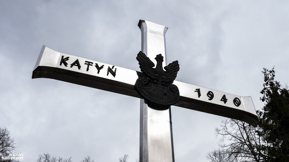 We wtorek w samo południe pod Krzyżem Katyńskim na Cmentarzu Centralnym zostaną złożone wieńce. Fot. Wojciech Ochrymiuk [Radio Szczecin]