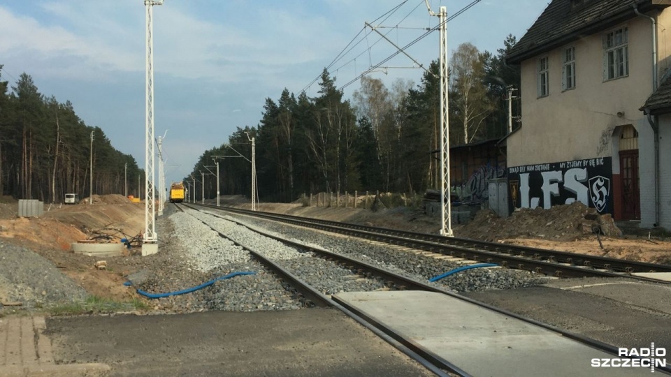 Utrudnienia spowodowane są remontem linii kolejowej ze Szczecina do Poznania. Fot. Sławomir Orlik [Radio Szczecin]