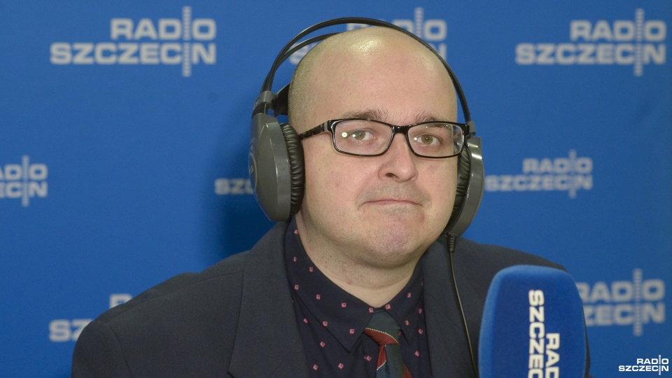 Dr Damian Romaniak. Fot. Maciej Papke [Radio Szczecin]