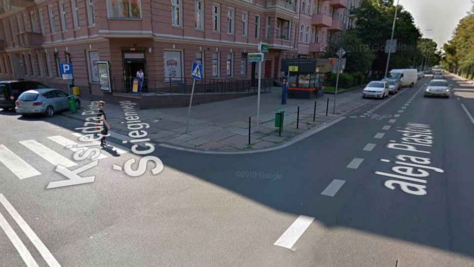 W tym etapie dodatkowo zamknięty dla pojazdów zostanie odcinek Piotra Ściegiennego, od Piastów do tzw. ściany płaczu. Fot. www.google.com/maps