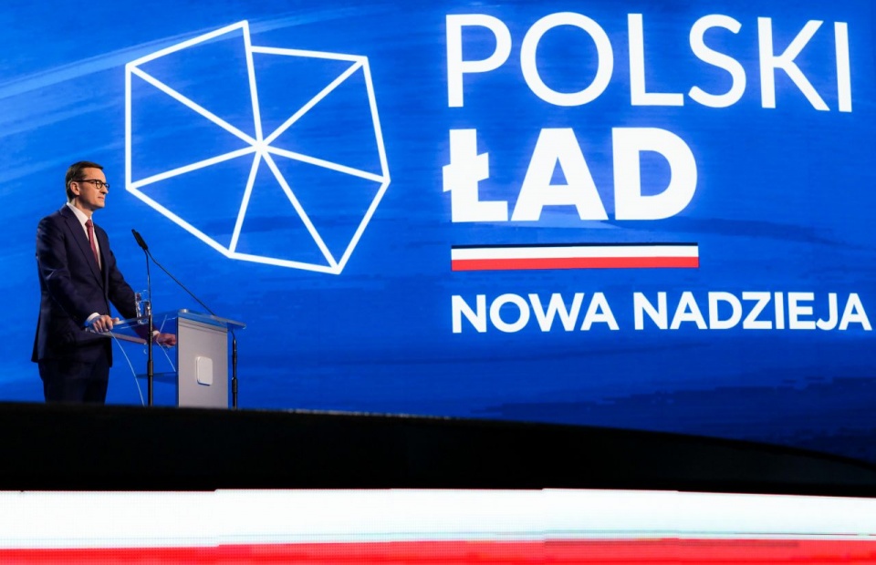 Premier Mateusz Morawiecki. Fot. twitter.com/pisorgpl
