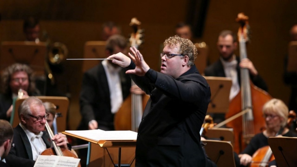 Rune Bergmann – dyrygent. Fot. Filharmonia w Szczecinie