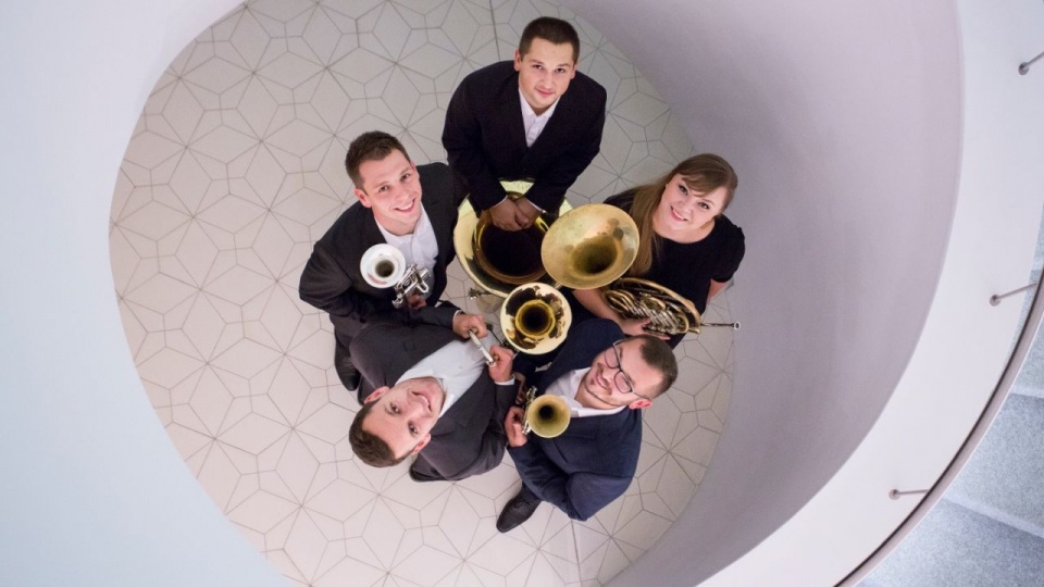 „Szczecin Brass Quintet”. Fot. Filharmonia w Szczecinie