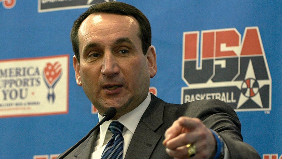 Michael William 'Mike' Krzyzewski, często nazywany Coach K (ur. 13 lutego 1947 w Chicago) – amerykański trener koszykówki. źródło: https://pl.wikipedia.org/wiki/Mike_Krzyzewski.
