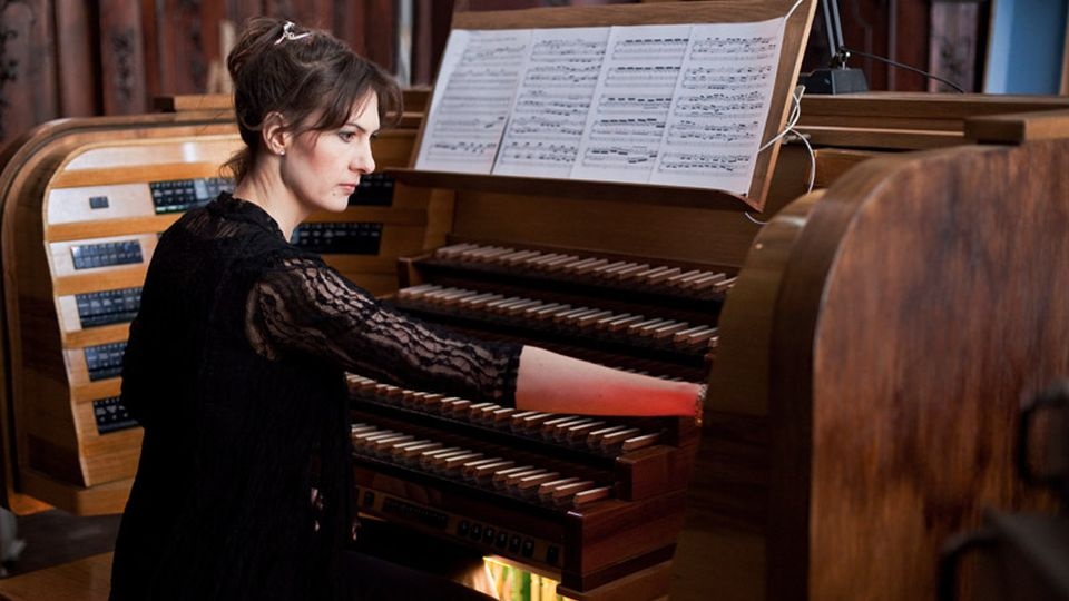 Hanna Dys – organistka. Fot. Archiwum artystki