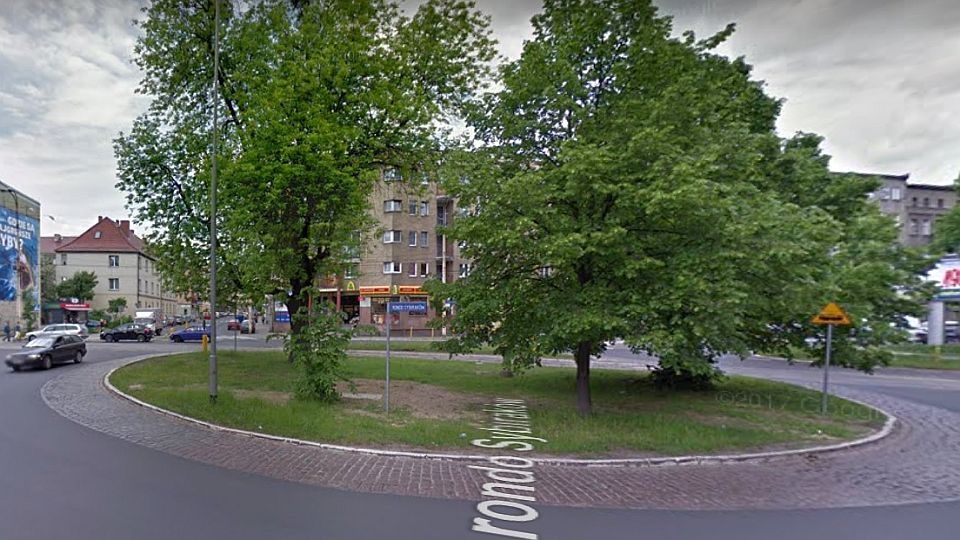 Rondo Sybiraków na Niebuszewie będzie przejezdne dla kierowców. Fot. www.google.com/maps