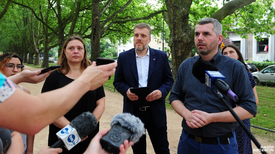 Fot. Marcin Kokolus [Radio Szczecin] Ochrona klimatu według partii Razem