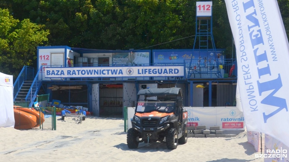 Baza ratownictwa WOPR. Fot. Przemysław Polanin [Radio Szczecin]