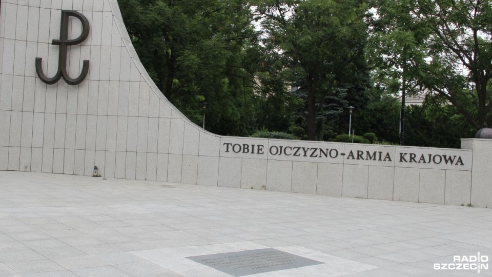 Pomnik Armii Krajowej i Polskiego Państwa Podziemnego. Fot. Piotr Kołodziejski [Radio Szczecin]