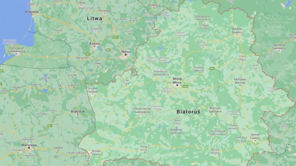 Od wtorku Litwa odsyła na Białoruś nielegalnych imigrantów próbujących nielegalnie przekroczyć granicę. źródło: https://www.google.com/maps/