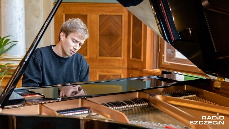 Andrzej Wierciński – pianista. Fot. Robert Stachnik [Radio Szczecin]