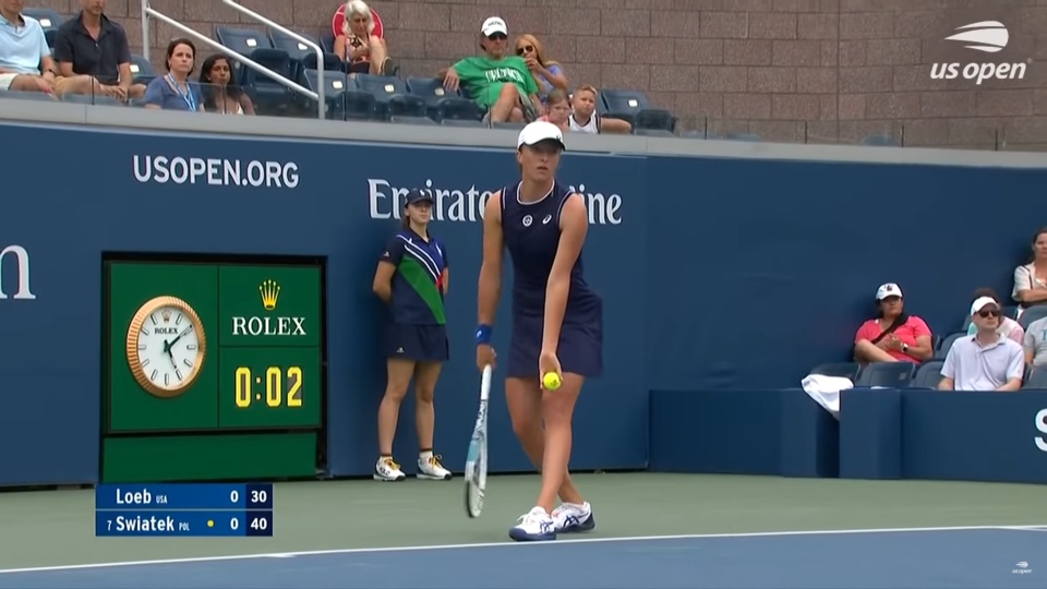 Fot. YouTube / US Open Tennis Championships