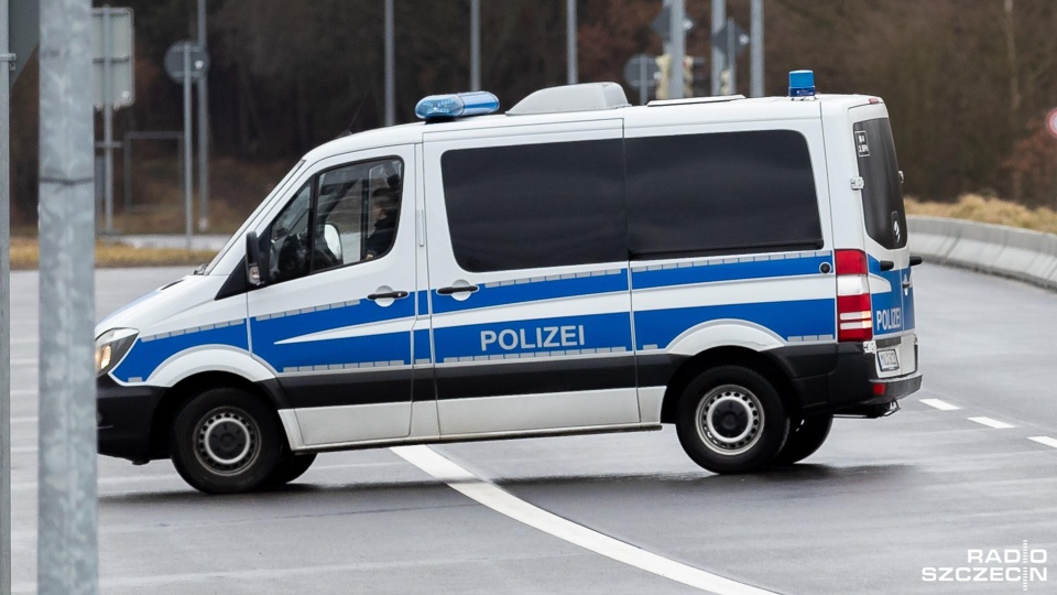 Niemiecka policja. Fot. Robert Stachnik [Radio Szczecin]