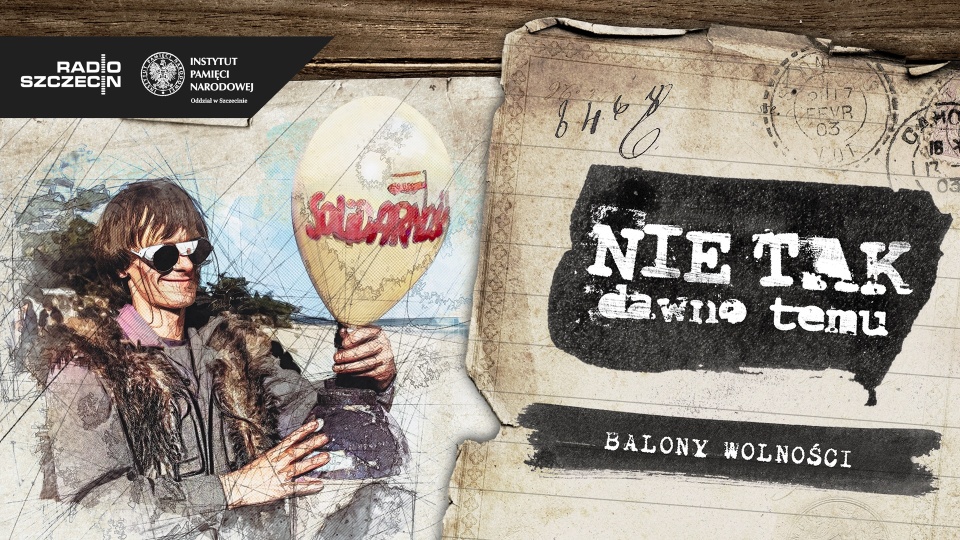 10 tysięcy balonów wysłanych z Bornholmu w 1982 roku wiatr zanosi daleko w głąb Polski - niektóre sięgną Białegostoku, inne Jury Krakowsko - Częstochowskiej. Graf. Łukasz Rabikowski [Radio Szczecin]