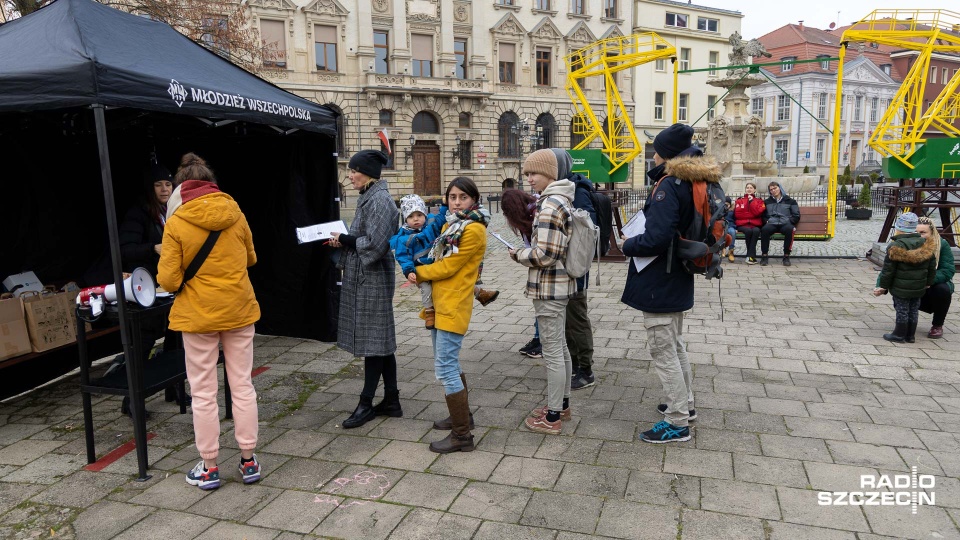 Gra jest organizowana z okazji 900-lecia zdobycia Szczecina przez Bolesława Krzywoustego. Fot. Robert Stachnik [Radio Szczecin]