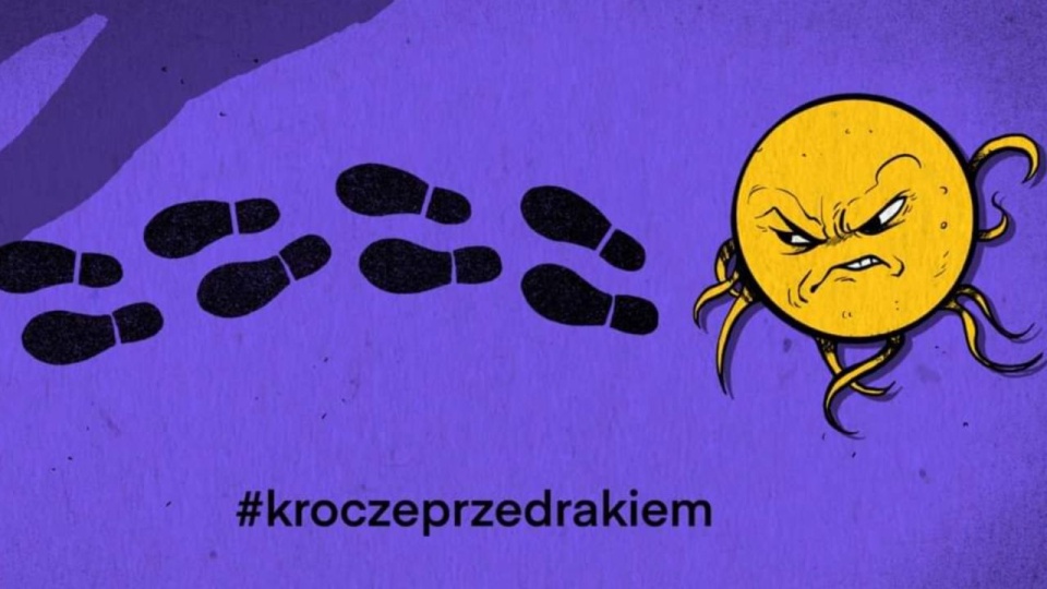 #kroczeprzedrakiem to wirtualna kampania społeczna. źródło: https://m.facebook.com/kroczeprzedrakiem