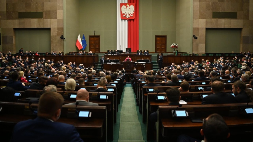 Sejm Rzeczypospolitej Polskiej. Fot. twitter.com/KancelariaSejmu
