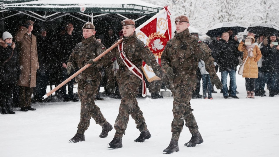 Obecnie Zachodniopomorska Brygada Obrony Terytorialnej liczy ponad 900 żołnierzy. Stacjonują w dwóch batalionach: w Choszcznie i w Trzebiatowie, a także w sztabie brygady w Szczecinie. Fot. Małgorzata Górka, 14 ZBOT