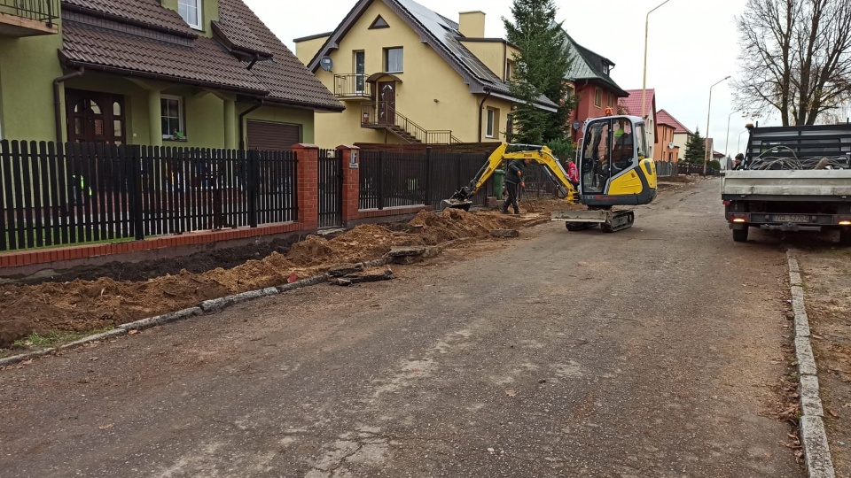 Kompleksowy remont przechodzi ulica Szymanowskiego w Stargardzie. Fot. www.stargard.eu