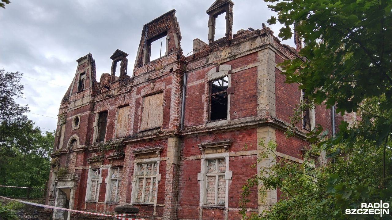 Konserwator zabytków o spalonej willi w Podjuchach