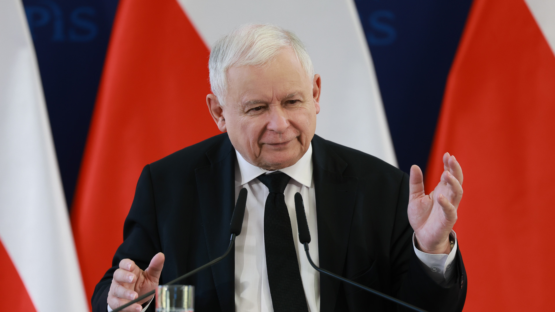 Jarosław Kaczyński. Fot. Robert Stachnik [Radio Szczecin/Archiwum]