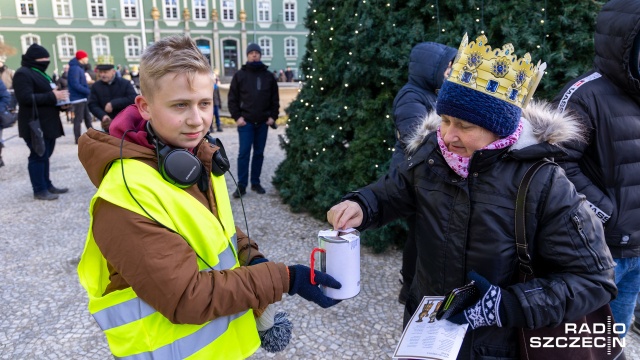 Fot. Robert Stachnik [Radio Szczecin] Kacper, Melchior i Baltazar przeszli ulicami Szczecina [WIDEO, ZDJĘCIA]