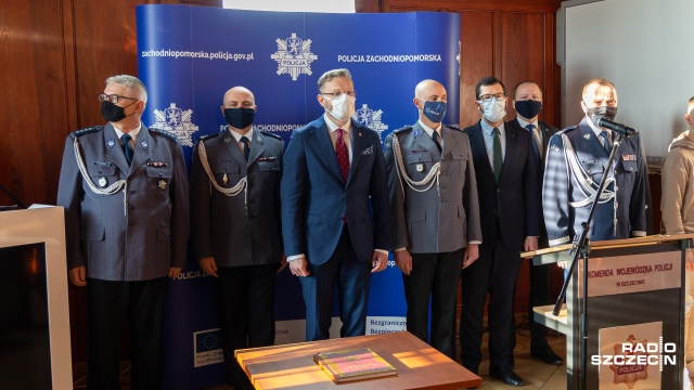 Fot. Robert Stachnik [Radio Szczecin] "Jesteście na służbie bez względu czy macie mundur czy nie" [WIDEO, ZDJĘCIA]