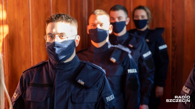 Fot. Robert Stachnik [Radio Szczecin] "Jesteście na służbie bez względu czy macie mundur czy nie" [WIDEO, ZDJĘCIA]