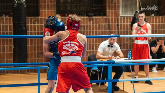 Fot. Mateusz Papke [Radio Szczecin] Międzynarodowe święto boksu w SDS-ie [WIDEO, ZDJĘCIA]