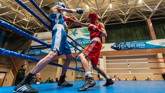 Fot. Mateusz Papke [Radio Szczecin] Międzynarodowe święto boksu w SDS-ie [WIDEO, ZDJĘCIA]