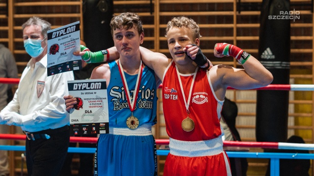 Fot. Mateusz Papke [Radio Szczecin] Międzynarodowe święto boksu w SDS-ie [WIDEO, ZDJĘCIA]