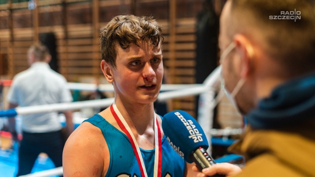 Fot. Mateusz Papke [Radio Szczecin] Międzynarodowe święto boksu w SDS-ie [WIDEO, ZDJĘCIA]