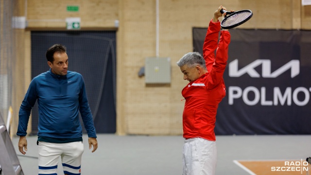 Fot. Robert Stachnik [Radio Szczecin] Tenis po 50-tce? "Mamy nastawienie na dobrą zabawę" [WIDEO, ZDJĘCIA]