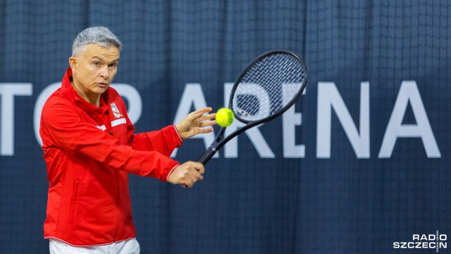 Fot. Robert Stachnik [Radio Szczecin] Tenis po 50-tce? "Mamy nastawienie na dobrą zabawę" [WIDEO, ZDJĘCIA]