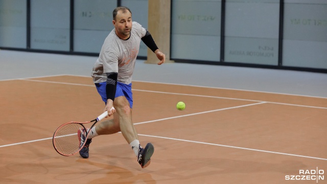 Fot. Robert Stachnik [Radio Szczecin] Tenis po 50-tce? "Mamy nastawienie na dobrą zabawę" [WIDEO, ZDJĘCIA]