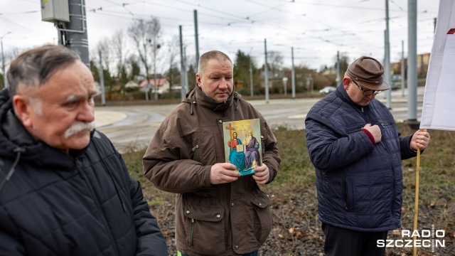 Fot. Robert Stachnik [Radio Szczecin] Wspomnienie polskiego patrioty w Szczecinie [ZDJĘCIA]