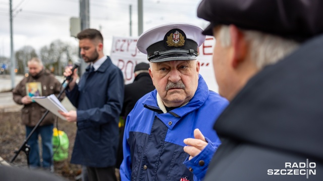 Fot. Robert Stachnik [Radio Szczecin] Wspomnienie polskiego patrioty w Szczecinie [ZDJĘCIA]