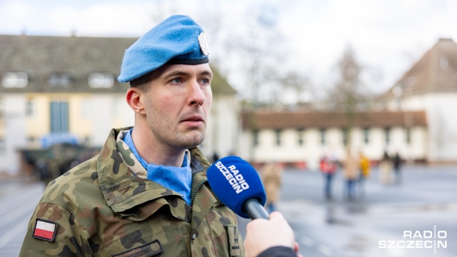Fot. Robert Stachnik [Radio Szczecin] Szczecińska "dwunastka" leci na misję do Libanu [WIDEO, ZDJĘCIA]