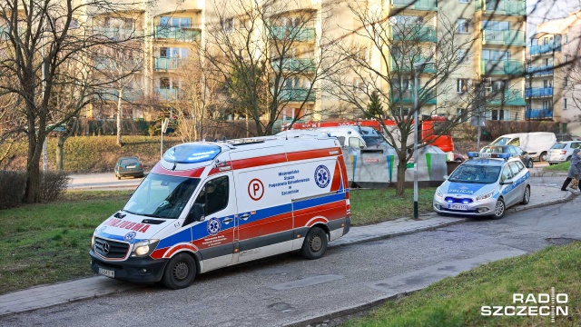 Fot. Robert Stachnik [Radio Szczecin] Pożar w Szczecinie. Jedna osoba nie żyje [ZDJĘCIA]