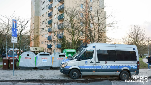 Fot. Robert Stachnik [Radio Szczecin] Pożar w Szczecinie. Jedna osoba nie żyje [ZDJĘCIA]