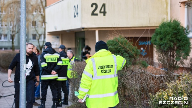 Fot. Robert Stachnik [Radio Szczecin] Pożar w Szczecinie. Jedna osoba nie żyje [ZDJĘCIA]