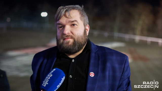 Fot. Robert Stachnik [Radio Szczecin] Białorusini protestowali w Szczecinie. "Jesteśmy wdzięczni Polakom" [ZDJĘCIA]