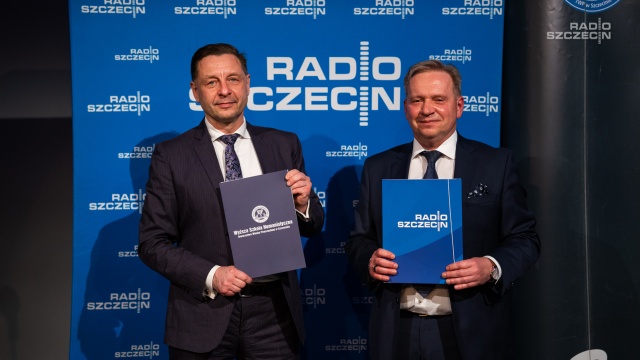 Fot. Mateusz Papke [Radio Szczecin] Radio Szczecin zacieśnia współpracę z Akademią Nauk Stosowanych [WIDEO, ZDJĘCIA]