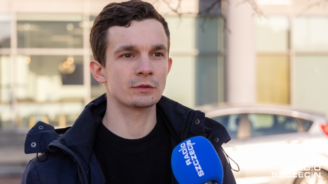 Fot. Robert Stachnik [Radio Szczecin] Młodzież Wszechpolska w Walentynki apeluje o miłość do ojczyzny [ZDJĘCIA]